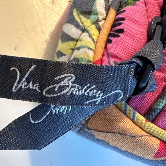 Vera Bradley Multicolor Floral Quilted Crossbody Bag 10" x 6 1/2" - Picture 3 of 7